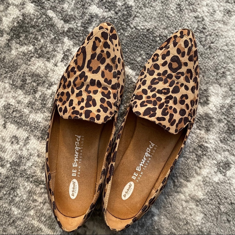 Leopard print women’s loafers